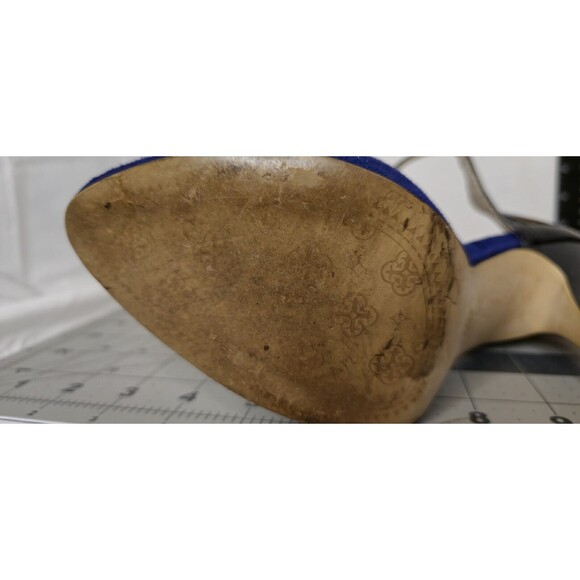 Isola Irisa Suede 4 1/4" Mary Jane Stiletto Size 7 - Picture 12 of 12